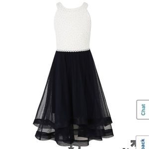 New! Speechless Girls Rhinestone Bodice Dress